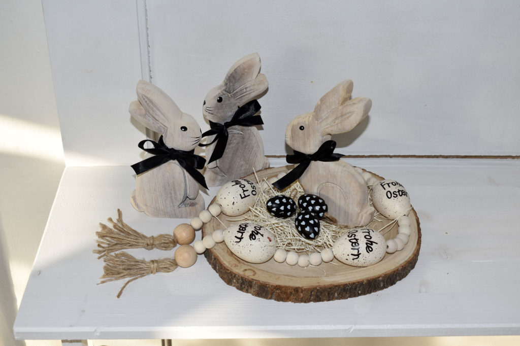 DIY Eiergirlande Ostern Landhaus