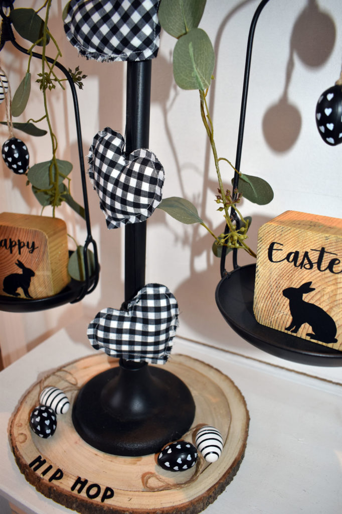 osterdeko alte waage landhaus easter DIY