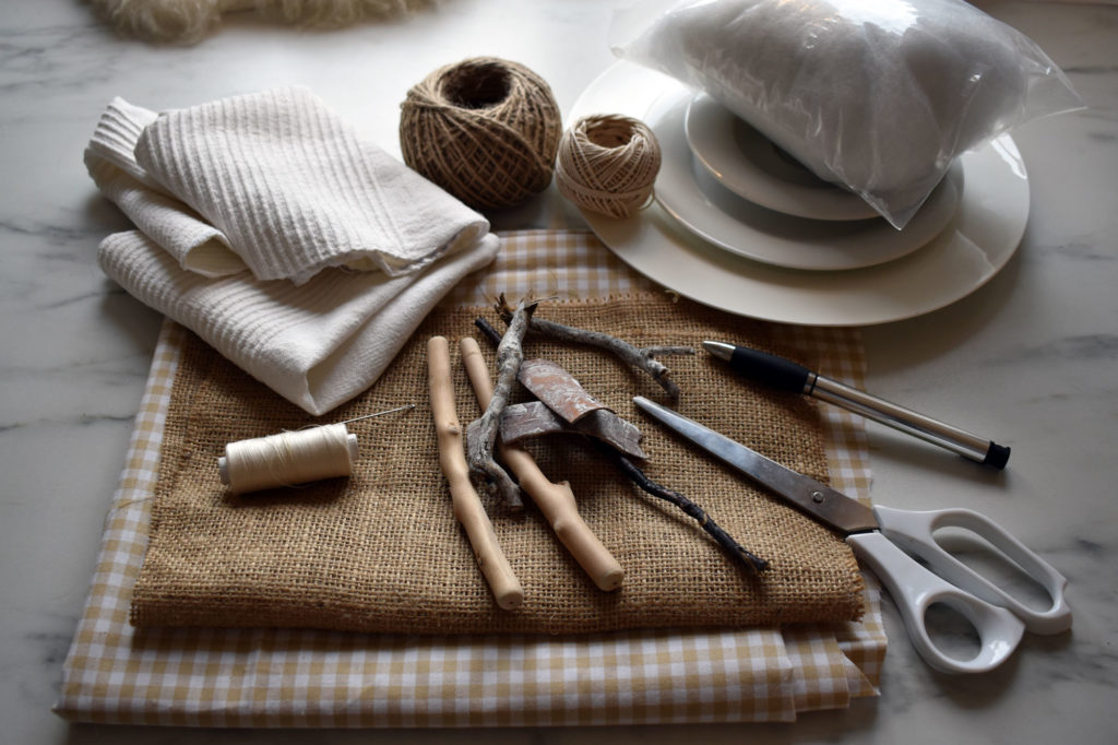 DIY Kürbisse aus Stoff, Landhaus, Farmhaus, Deko Herbst