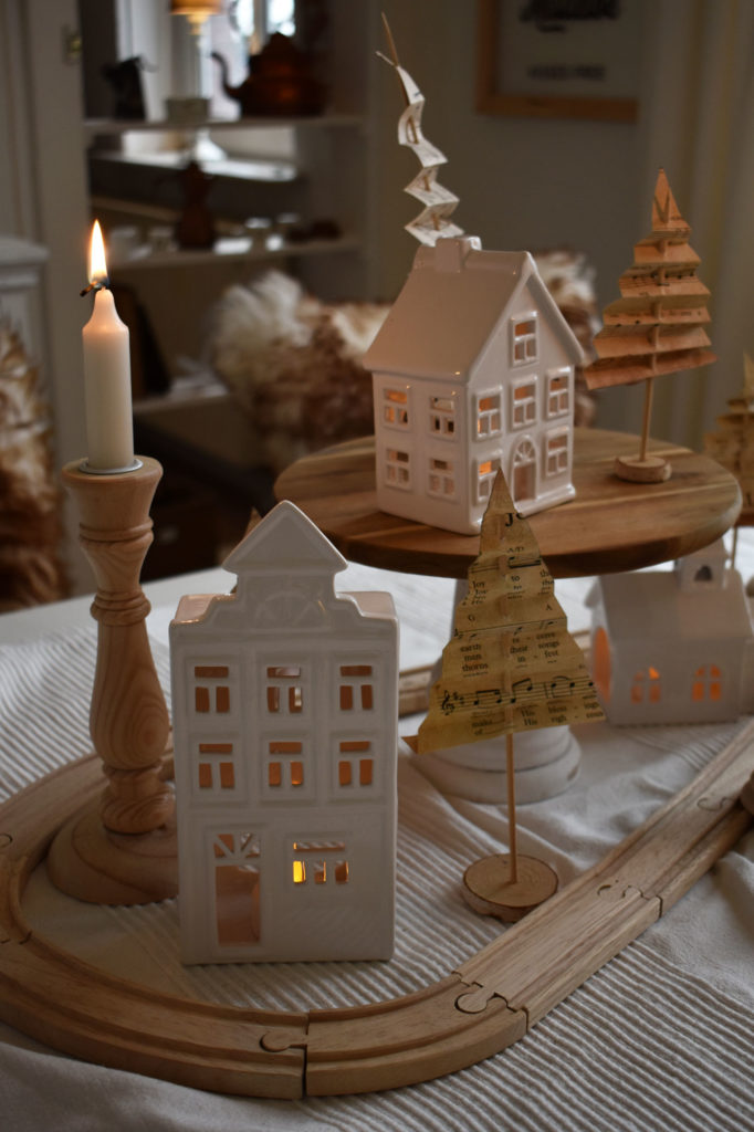 xmas deko weihnachten Tischdeko Landhaus