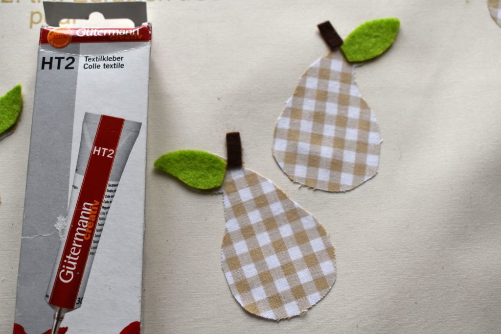 DIY Wandbehang Sommer Herbst Birnen Landhaus