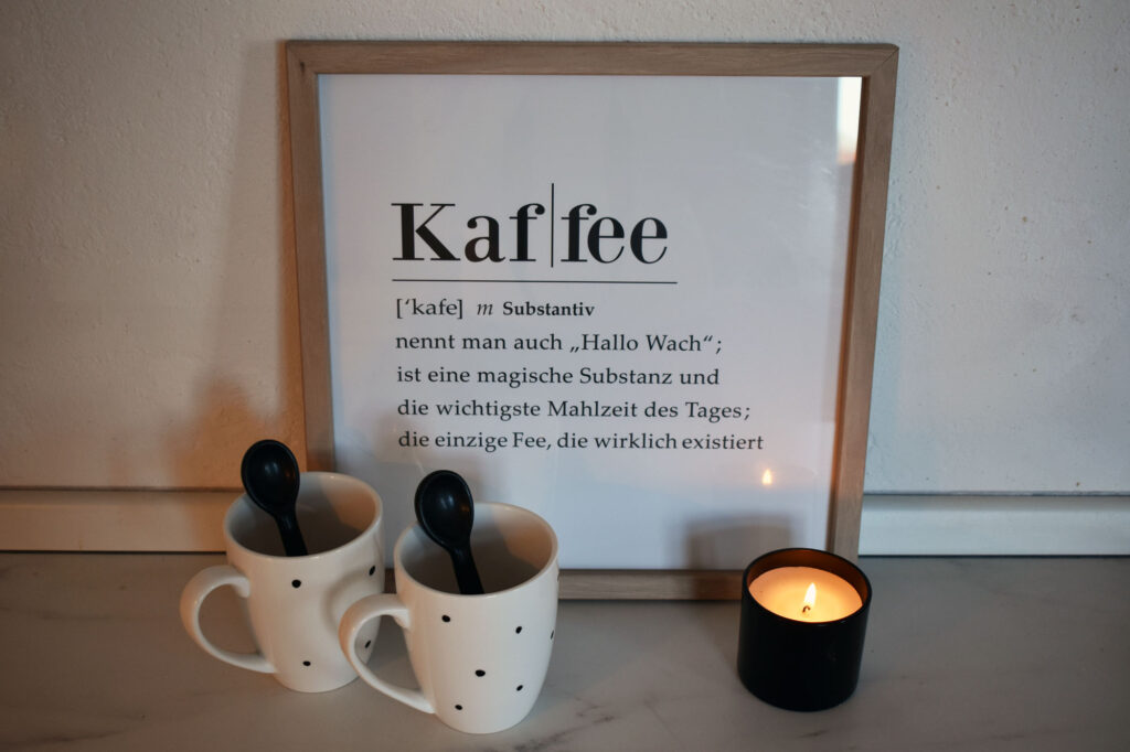 küche skandinavisch hygge schwarz weiß