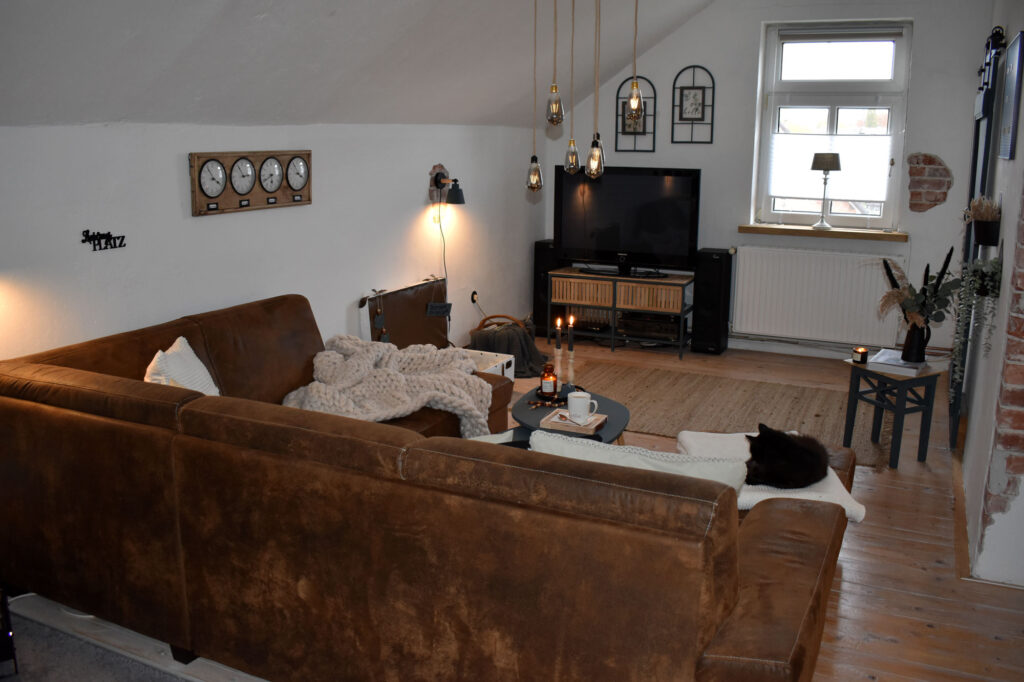 Wohnzimmer Kreidefarbe Scandi Farmhaus Landhaus Industrial