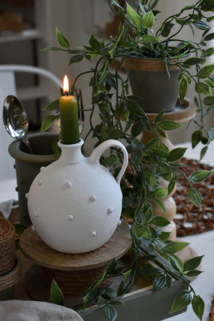 Sommerdeko Esszimmer Summerdecor Rustikal Rustic decor farmhouse farmhouselook Tischdeko Tabledecor