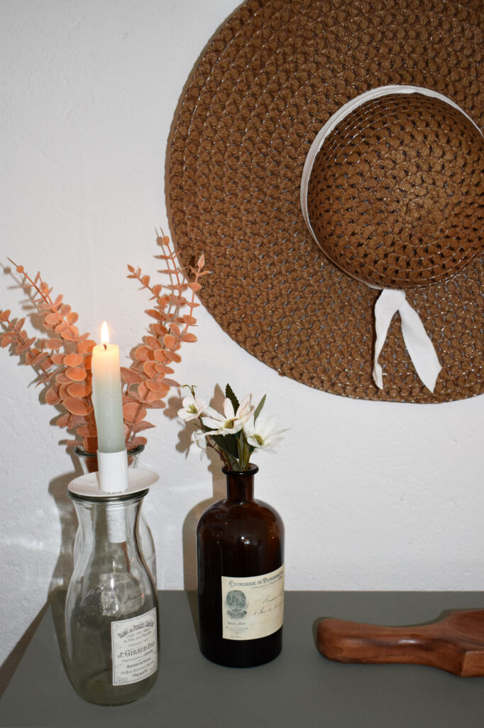 Sommerdeko Kaminumrandung Landhaus Farmhaus mantel decor rustikal rustic decor