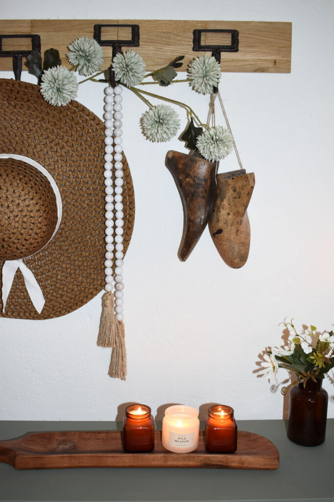 Sommerdeko Kaminumrandung Landhaus Farmhaus mantel decor rustikal rustic decor