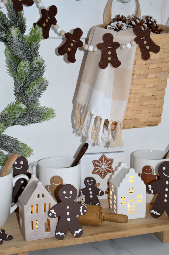 DIY Gingerbread Weihnachtsdeko Girlande