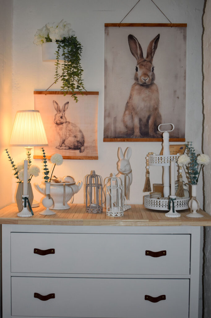 frühling wohnzimmer landhaus farmhaus shabby vintage